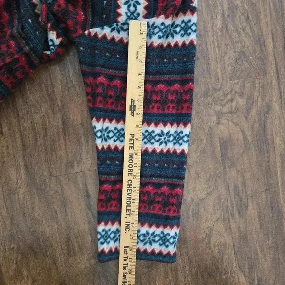 Vintage 90s Victoria Secret Country Womens Size Small Petite Southwestern Flee - Picture 8 of 8